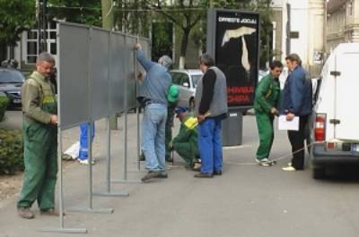 Tragere la sorti pentru locurile special amenajate in scopul afisajului electoral