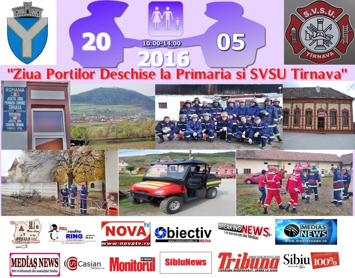 Porti deschise la Primaria si SVSU Tirnava