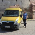 microbuz transport elevi axente sever