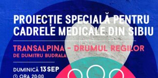 Proiecție specială pentru cadrele medicale din Sibiu la AFF2020