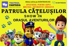 Câștigătorii invitațiilor la spectacolul pentru copii “Patrula Cățelușilor”