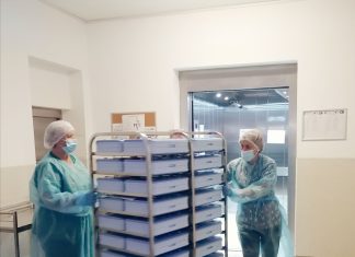 Hrana pacienților de la Spitalul de Pneumoftiziologie Sibiu, servită în condiții moderne și sigure