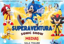Cântece, dans și peste 30 de mascote – Superaventura Sonic Show | Distracție și emoție pentru întreaga familie, la Sala Traube