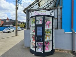 VIDEO | Gesturi frumoase non-stop | Florăria Orhideea lansează tonomatul de flori în Mediaș