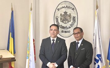 Vizita Ambasadorului Indoneziei la C.C.I.A. Sibiu