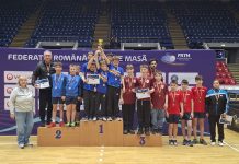Trei sportivi ai CSM Mediaș, vicecampioni naționali la tenis de masă