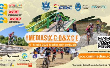 Mediașul găzduiește Campionatul Național XCE și Cupa României XCO la mountain bike