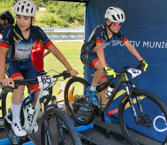 Denisa Mărcuș a obținut cea mai bună clasare pentru CSM Mediaș la Naționalele de Mountain Bike