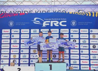 Un podium și mai multe clasări în Top 10 pentru cicliștii CSM Mediaș la Naționalul de MTB Copii