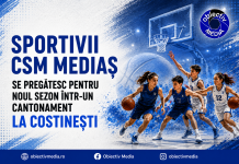 Sportivii CSM Mediaș se pregătesc pentru noul sezon într-un cantonament la Costinești