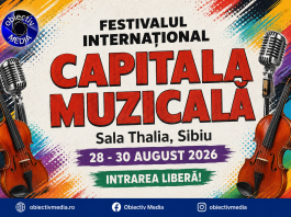 Festivalul Internațional „Capitala Muzicală” revine la Sibiu: trei zile dedicate tinerelor talente