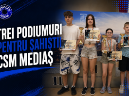 Trei podiumuri pentru șahiștii de la CSM Mediaș, la Festivalul Internațional de Șah Satu Mare