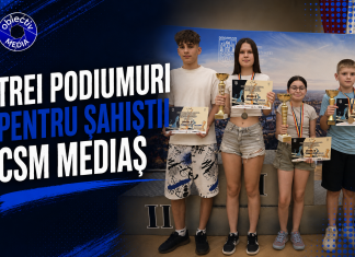 Trei podiumuri pentru șahiștii de la CSM Mediaș, la Festivalul Internațional de Șah Satu Mare