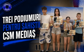 Trei podiumuri pentru șahiștii de la CSM Mediaș, la Festivalul Internațional de Șah Satu Mare