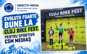 Rezultate de podium pentru CSM Mediaș la Cluj Bike Fest