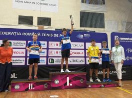 CSM Mediaș, cinci clasări pe podium la Campionatul Național U11 de tenis de masă