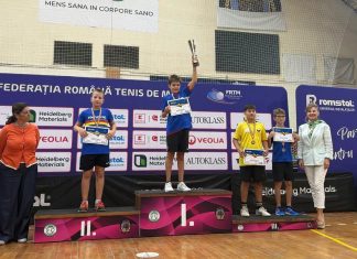 CSM Mediaș, cinci clasări pe podium la Campionatul Național U11 de tenis de masă