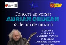 Adrian Ordean: „După ani și ani… din nou la Sibiu”, acasă, într-un concert aniversar dedicat celor 55 de ani de muzică