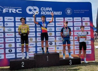 CSM Mediaș, poziții de top în clasamentul general al Cupei României de MTB. Lorenzo Cătană, lider la U17