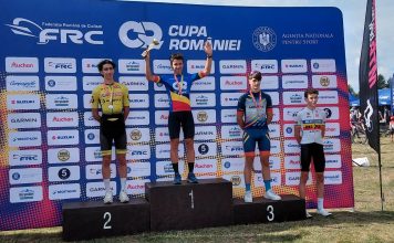 CSM Mediaș, poziții de top în clasamentul general al Cupei României de MTB. Lorenzo Cătană, lider la U17