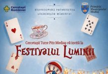 Festivalul Luminii luminează din nou Mediașul