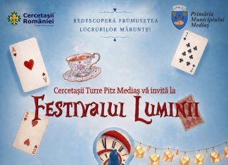 Festivalul Luminii luminează din nou Mediașul