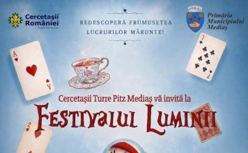 Festivalul Luminii luminează din nou Mediașul