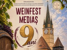 Vinuri, gastronomie și muzică la Weinfest Mediaș, între 18 și 20 septembrie