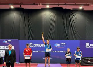 Dominic Costea, locul 1 la TOP 16 Juniori U11, fără set pierdut!