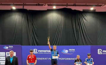 Dominic Costea, locul 1 la TOP 16 Juniori U11, fără set pierdut!
