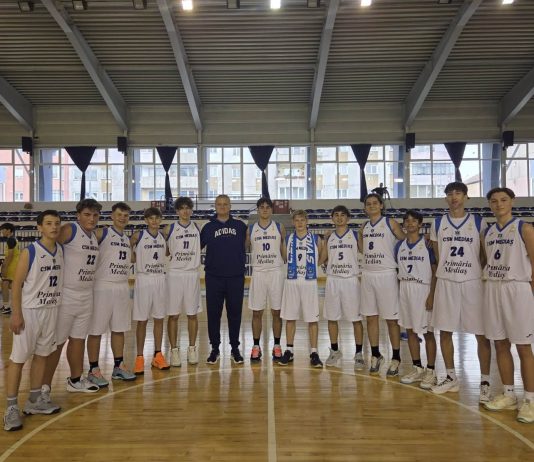Două victorii pentru baschetbaliștii U18 ai CSM Mediaș în Campionatul Regional!