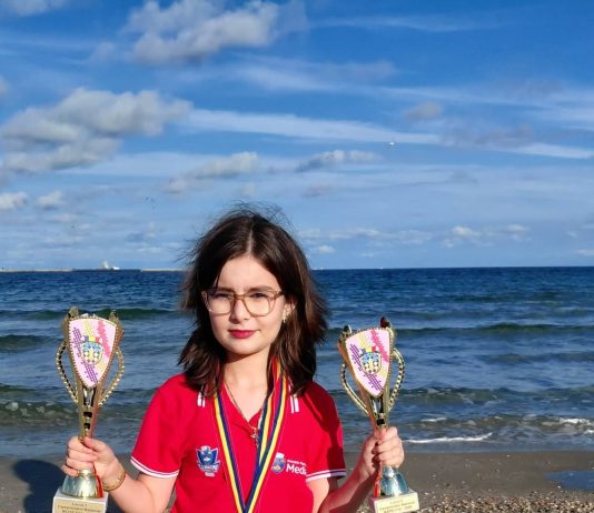 Minunea Mediașului, Mara Grama, campioană națională la șah blitz și vicecampioană la șah rapid!